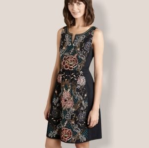 Anthro Moulinette Sours Embroidered Dress 8P